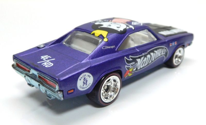 画像: MAD WHEELS (マッドホイール） 【'69 DODGE CHARGER (カスタム完成品）】FLAT PURPLE/RR （送料サービス適用外） 