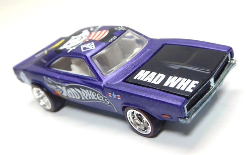 画像: MAD WHEELS (マッドホイール） 【'69 DODGE CHARGER (カスタム完成品）】FLAT PURPLE/RR （送料サービス適用外） 