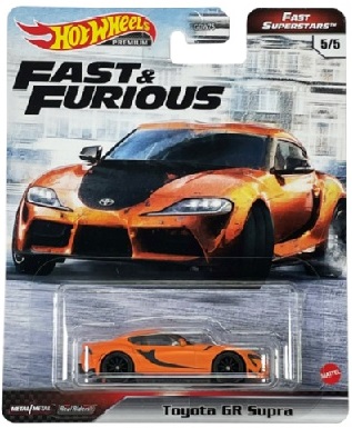 画像: 2021 HW PREMIUM FAST & FURIOUS "FAST SUPERSTARS" 【TOYOTA GR SUPRA】ORANGE/RR