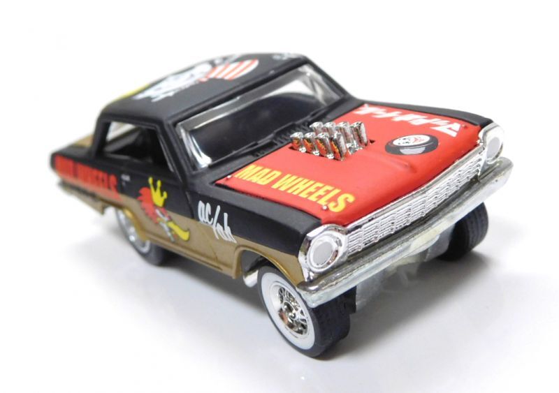 画像: MAD WHEELS (マッドホイール） 【'63 CHEVY NOVA (カスタム完成品）】FLAT BLACK/RR （送料サービス適用外） 