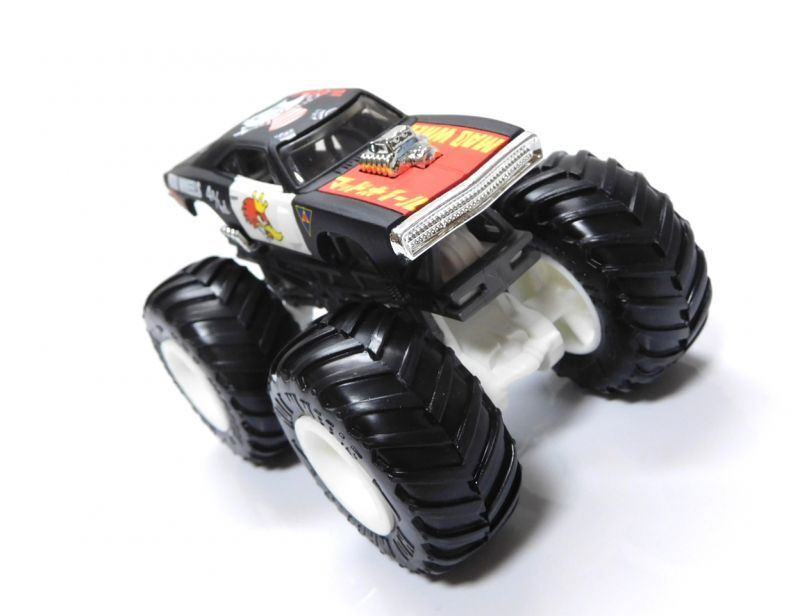 画像: MAD WHEELS (マッドホイール） 【"MONSTER TRUCK" DODGE CHARGER R/T (カスタム完成品）】FLAT BLACK/RR （送料サービス適用外） 