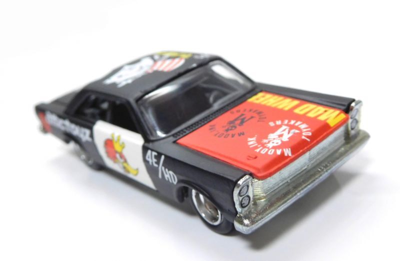 画像: MAD WHEELS (マッドホイール） 【'65 FORD GALAXIE 500 (カスタム完成品）】FLAT BLACK/RR （送料サービス適用外） 