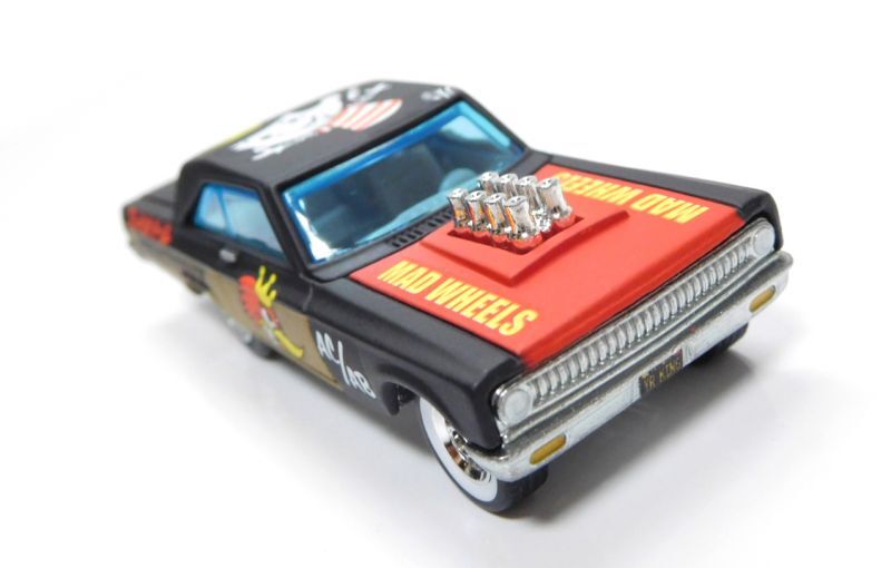 画像: MAD WHEELS (マッドホイール） 【'65 DODGE CORONET (カスタム完成品）】FLAT BLACK/RR （送料サービス適用外） 