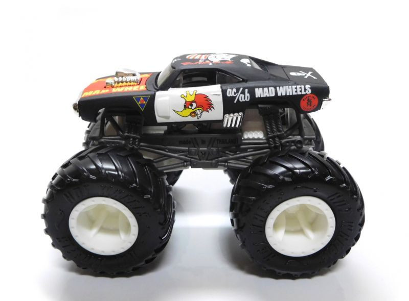 画像: MAD WHEELS (マッドホイール） 【"MONSTER TRUCK" DODGE CHARGER R/T (カスタム完成品）】FLAT BLACK/RR （送料サービス適用外） 