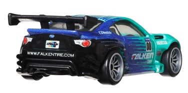 画像: 2021 HW CAR CULTURE "SLIDE STREET" 【PANDEM SUBARU BRZ (FALKEN)】LT.GREEN-BLUE/RR