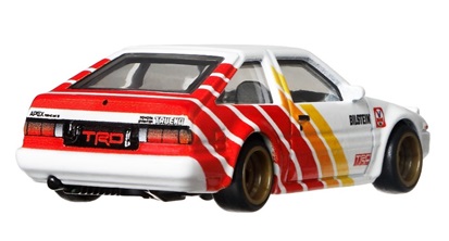 画像: 2021 HW CAR CULTURE "SLIDE STREET" 【TOYOTA AE86 SPRINTER TRUENO】WHITE/RR