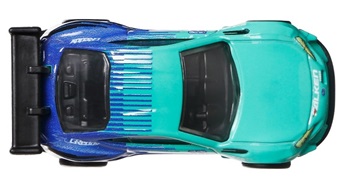 画像: 2021 HW CAR CULTURE "SLIDE STREET" 【PANDEM SUBARU BRZ (FALKEN)】LT.GREEN-BLUE/RR