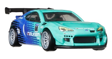 画像: 2021 HW CAR CULTURE "SLIDE STREET" 【PANDEM SUBARU BRZ (FALKEN)】LT.GREEN-BLUE/RR