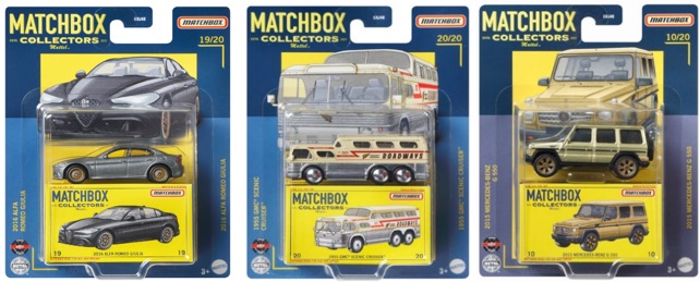 画像: 【仮予約】PRE-ORDER - 2021 MATCHBOX COLLECTORS　【"D"アソート 6種セット】メルセデス・ベンツ G500 カブリオレ/1964ポンティアック・グランプリ/'66 ランドローバー GEN II ピックアップ/2016 アルファロメオ・ジュリア/1955 GMC シーニック クルーザー/2015 メルセデス・ベンツ G550 (10月下旬入荷予定）