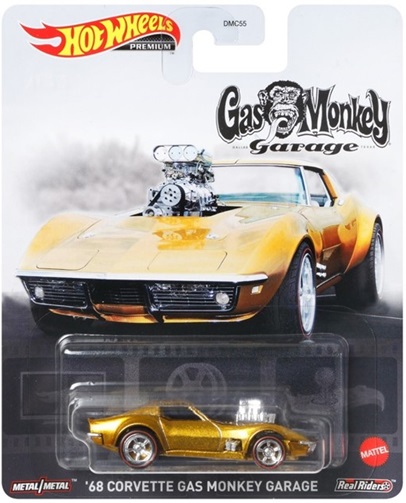 画像: 2021 RETRO ENTERTAINMENT 【'68 CORVETTE GAS MONKEY GARAGE】GOLD/RR