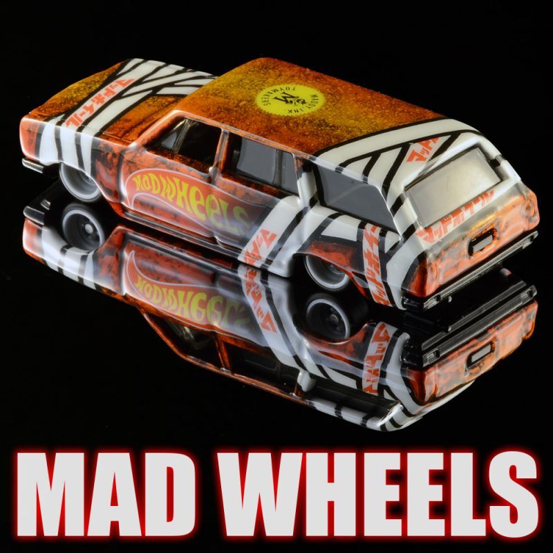 画像: MAD WHEELS (マッドホイール） 【"THE CURE スカバン"  '69 NISSAN SKYLINE VAN(カスタム完成品)】ORANGE/RR（送料サービス適用外） 