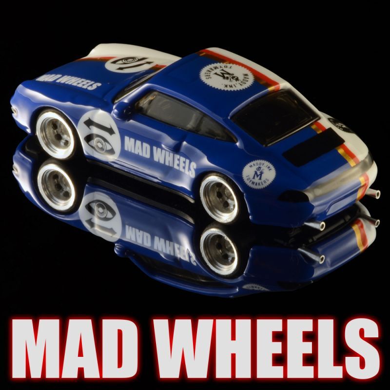 画像: MAD WHEELS (マッドホイール） 【"ROTHMANS-LIKE " '96 PORSCHE CARRERA (カスタム完成品)】WHITE-BLUE/RR（送料サービス適用外） 