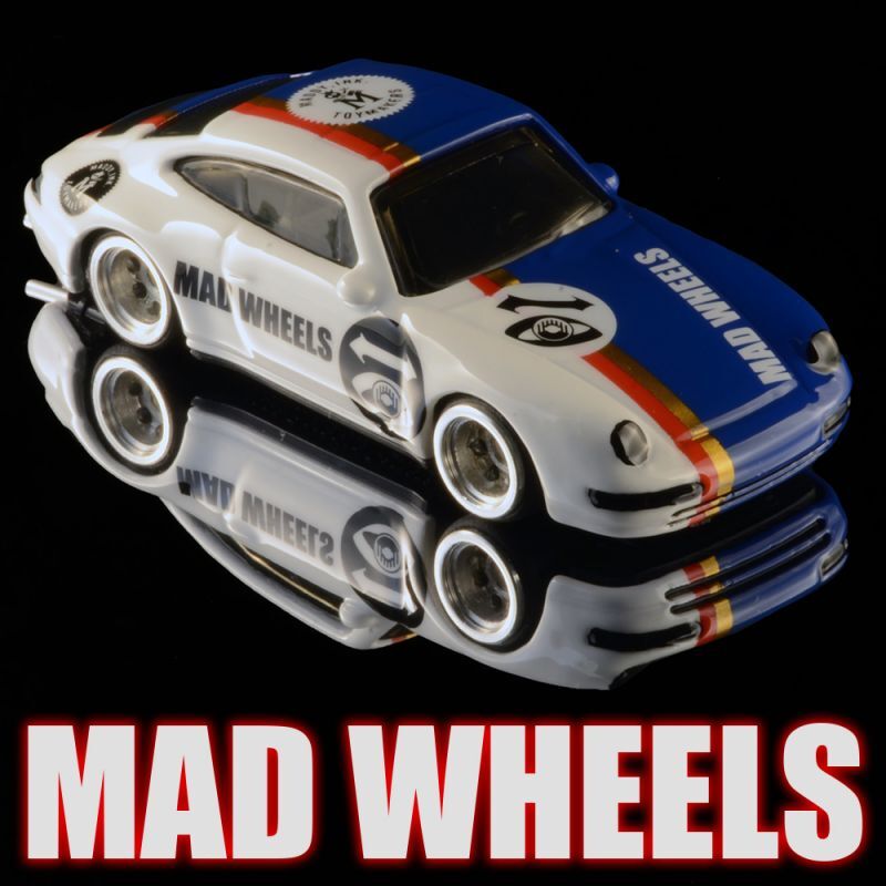 画像: MAD WHEELS (マッドホイール） 【"ROTHMANS-LIKE " '96 PORSCHE CARRERA (カスタム完成品)】WHITE-BLUE/RR（送料サービス適用外） 