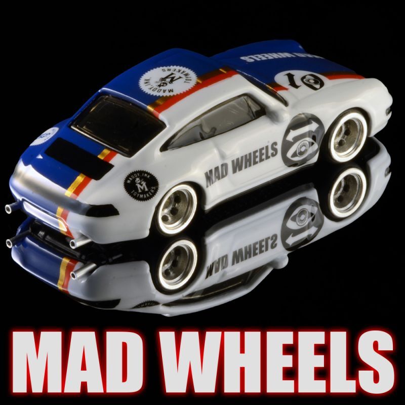 画像: MAD WHEELS (マッドホイール） 【"ROTHMANS-LIKE " '96 PORSCHE CARRERA (カスタム完成品)】WHITE-BLUE/RR（送料サービス適用外） 