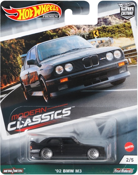 画像: 2021 HW CAR CULTURE "MODERN CLASSICS" 【'92 BMW M3】BLACK/RR