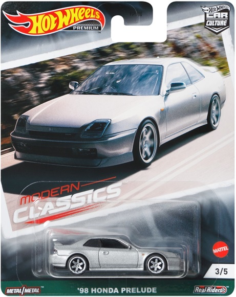 画像: 2021 HW CAR CULTURE "MODERN CLASSICS" 【'98 HONDA PRELUDE】LT.GRAY/RR