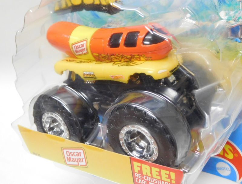 画像: 2021 HW MONSTER TRUCKS! 【OSCAR MAYER】 ORANGE-YELLOW (includes RE-CRUSHABLE CAR)(予約不可）