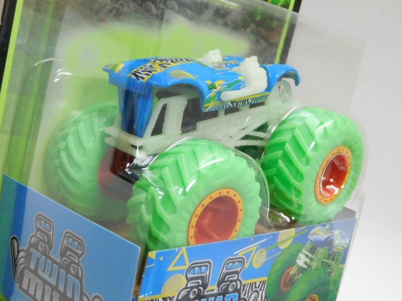 画像: 2021 HW MONSTER TRUCKS! TARGET EXCLUSIVE GLOW IN THE DARK【TWIN MILL】 BLUE (予約不可）