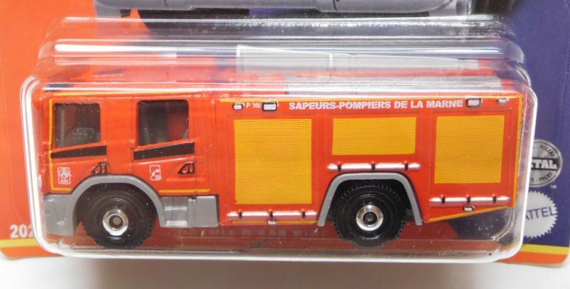 画像: 2021 MATCHBOX GLOBAL SERIES 【SCANIA P 360 FIRE TRUCK】RED (予約不可）