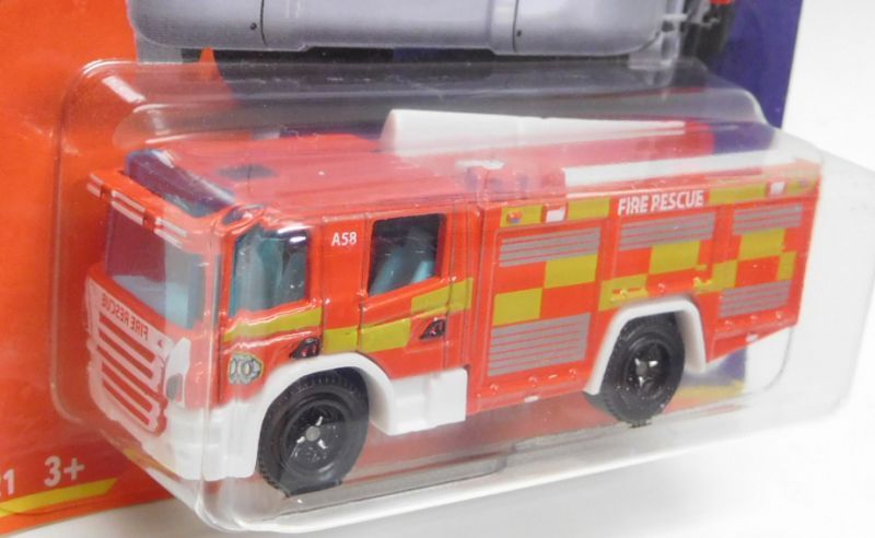 画像: 2021 MATCHBOX GLOBAL SERIES 【SCANIA P 360 FIRE TRUCK】RED (予約不可）