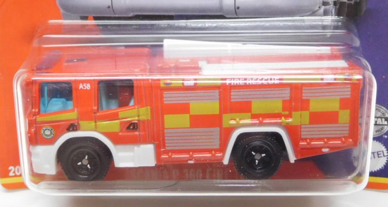 画像: 2021 MATCHBOX GLOBAL SERIES 【SCANIA P 360 FIRE TRUCK】RED (予約不可）