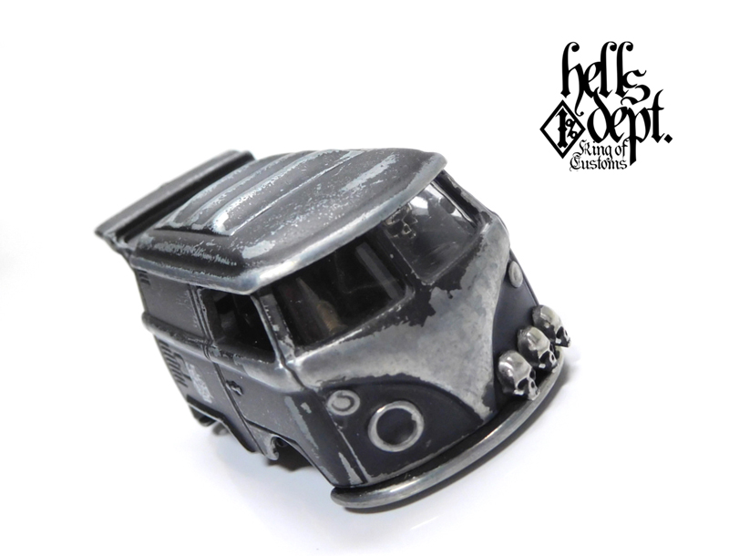 画像: HELLS DEPT 2021 - COVA MANUFACTURING FACTORY 【KOOL KOMBI with SKULL DRIVER (カスタム完成品）】FLAT BLACK/RR （送料サービス適用外）