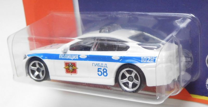 画像: 2021 MATCHBOX GLOBAL SERIES 【BMW M5 POLICE】WHITE (予約不可）