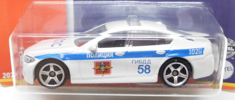 画像: 2021 MATCHBOX GLOBAL SERIES 【BMW M5 POLICE】WHITE (予約不可）