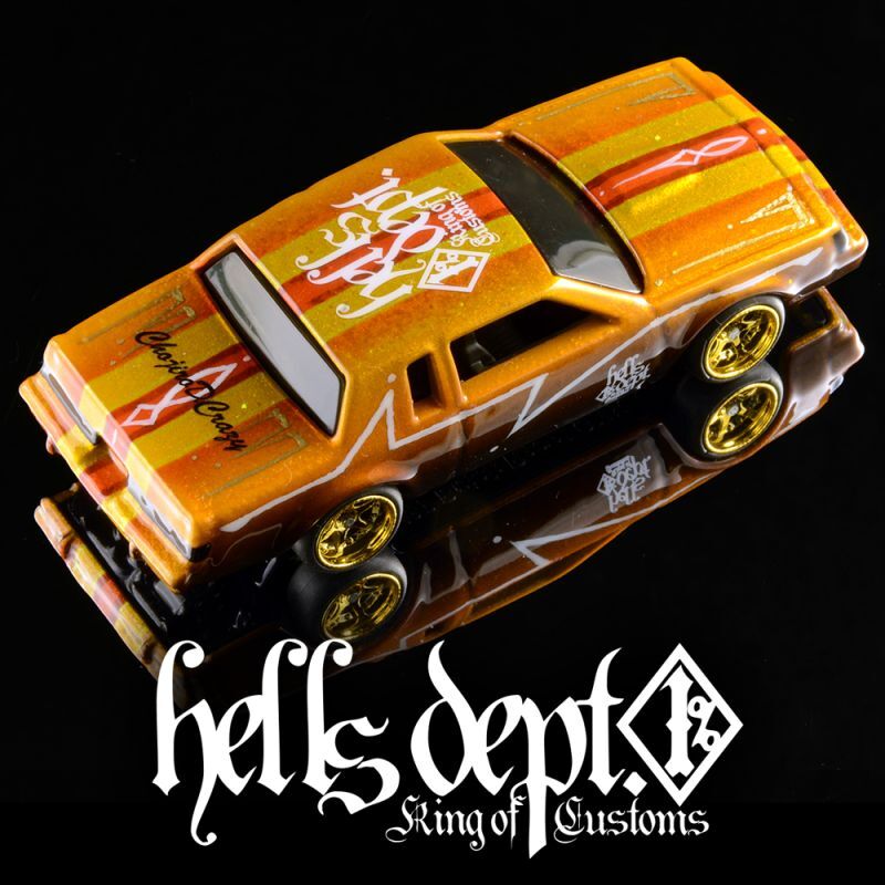 画像: HELLS DEPT 2021 - DOUBLE LOSER[S] 【"HELLS-REGAL" '87 BUICK REGAL GNX (カスタム完成品）】ORANGE/RR （送料サービス適用外）