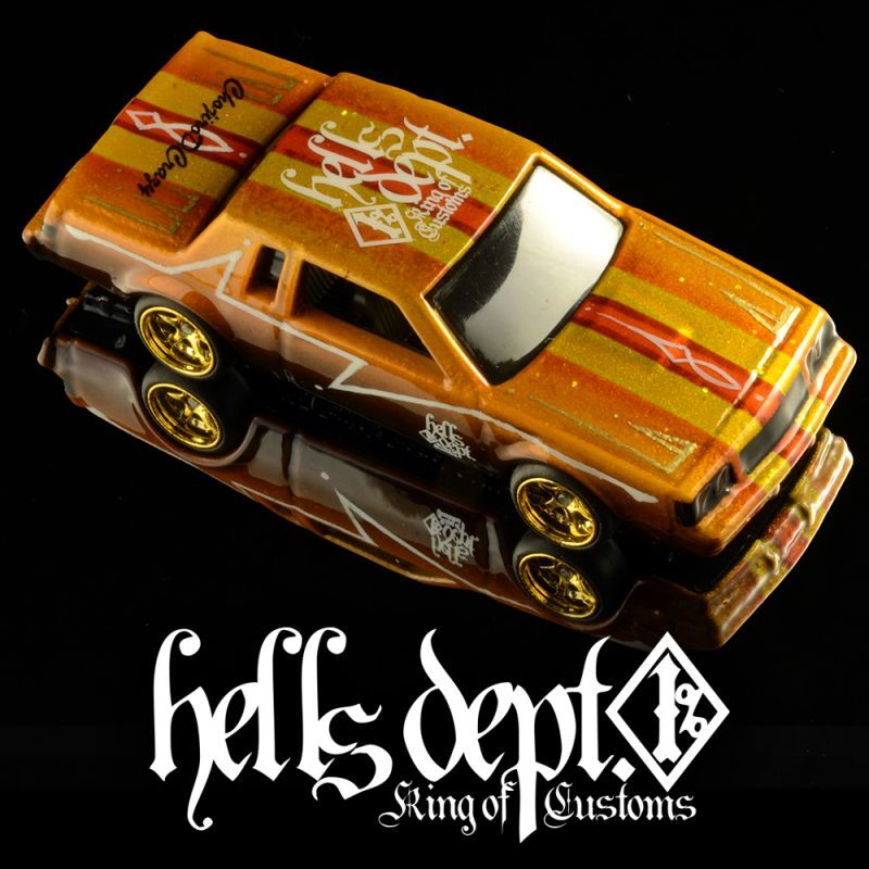 画像: HELLS DEPT 2021 - DOUBLE LOSER[S] 【"HELLS-REGAL" '87 BUICK REGAL GNX (カスタム完成品）】ORANGE/RR （送料サービス適用外）