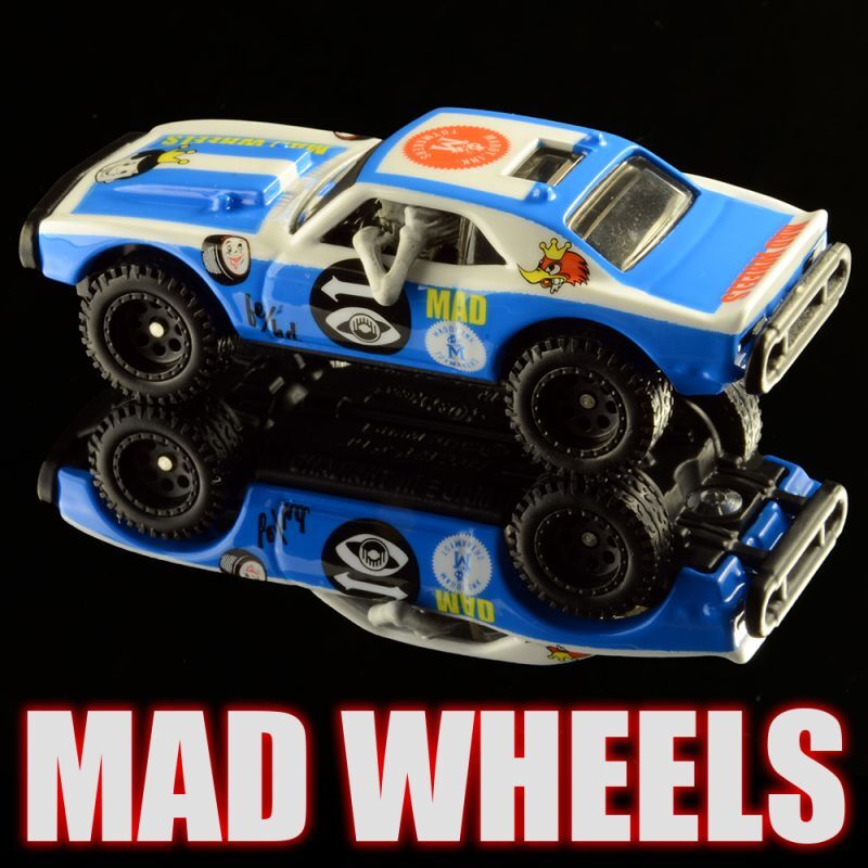 画像: MAD WHEELS (マッドホイール） 【"CAMARO Off-Roader" '67 CAMARO OFF-ROAD with SKULL DRIVER (カスタム完成品)】WHITE-LT.BLUE/RR（送料サービス適用外） 