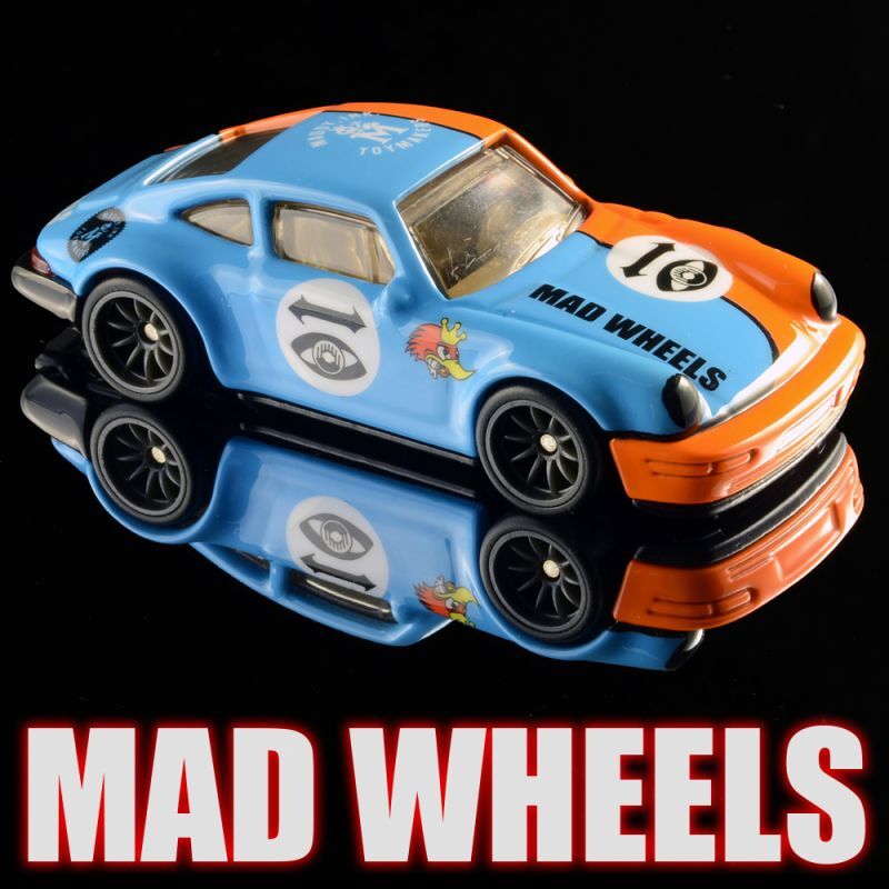 画像: MAD WHEELS (マッドホイール） 【"GULF-like 964" PORSCHE 964 (カスタム完成品)】LT.BLUE-ORANGE/RR（送料サービス適用外） 