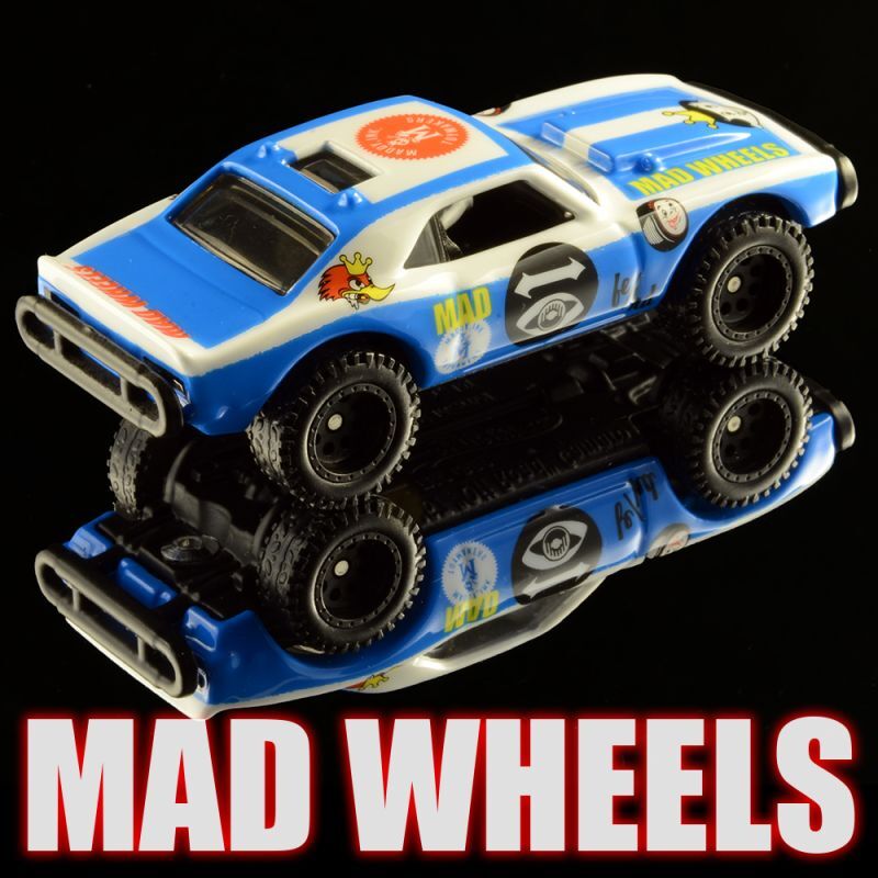 画像: MAD WHEELS (マッドホイール） 【"CAMARO Off-Roader" '67 CAMARO OFF-ROAD with SKULL DRIVER (カスタム完成品)】WHITE-LT.BLUE/RR（送料サービス適用外） 