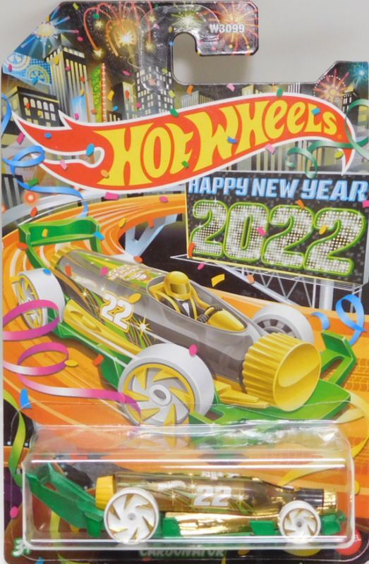 画像: 2021 WALMART EXCLUSIVE HOLIDAY HOT RODS + 2022 HAPPY NEW YEAR 【5種セット】 CARBONATOR/'66 FORD 427 FAIRLANE/'15 DODHE CHARGER SRT/FORD ESCORT/AVANT GARAGE （予約不可）