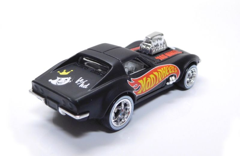 画像: MAD WHEELS (マッドホイール） 【'68 CORVETTE GAS MONKEY GARAGE (カスタム完成品）】FLAT BLACK/RR （送料サービス適用外） 