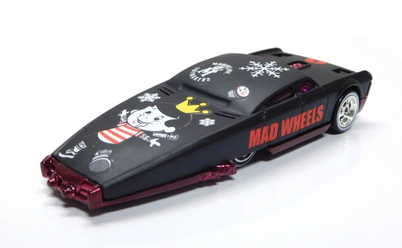 画像: MAD WHEELS (マッドホイール） 【"HOLIDAY EDITION" SLIKT BACK(カスタム完成品）】FLAT BLACK/RR （送料サービス適用外） 