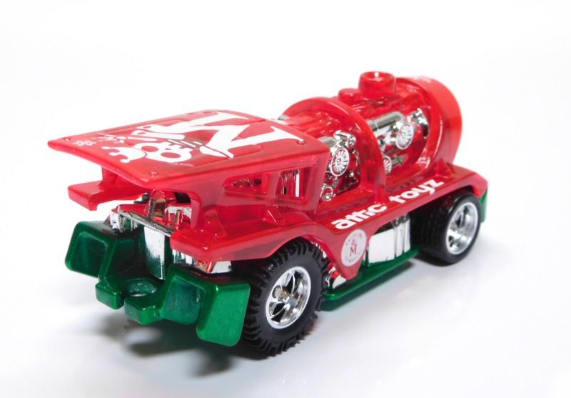 画像: MAD WHEELS (マッドホイール） 【"HOLIDAY EDITION" LOCO MOTORIN' (カスタム完成品）】CLEAR RED-GREEN/RR （送料サービス適用外） 