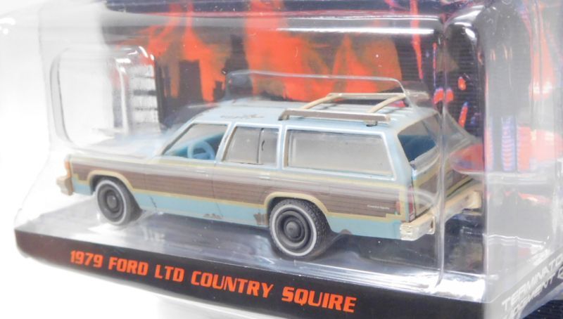 画像: 2021 GREENLIGHT HOLLYWOOD SERIES 32 【1979 FORD LTD COUNTRY SQUIRE】 PALE BLUE-WOOD (TERMINATOR 2) 