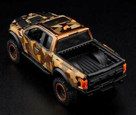 画像: 2021 RLC EXCLUSIVE  【'17 FORD RAPTOR F150（フード開閉タイプ）】  CAMO BROWN/RR (お一人様1個まで）(予約不可）