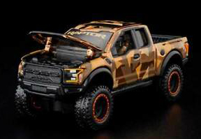 画像: 2021 RLC EXCLUSIVE  【'17 FORD RAPTOR F150（フード開閉タイプ）】  CAMO BROWN/RR (お一人様1個まで）(予約不可）