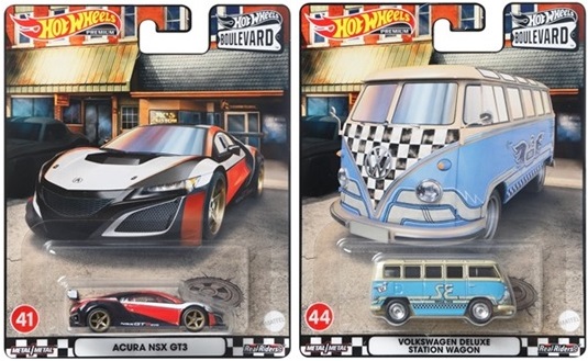 画像: 2022 HW BOULEVARD 【Jアソート　5種セット】VOLKSWAGEN DRAG BUS/NISSAN LAUREL 2000 SGX/ACURA NSX GT3/VOLKSWAGEN DELUXE STATION WAGON/BAJA BOUNCER(お一人様１セットのみ)