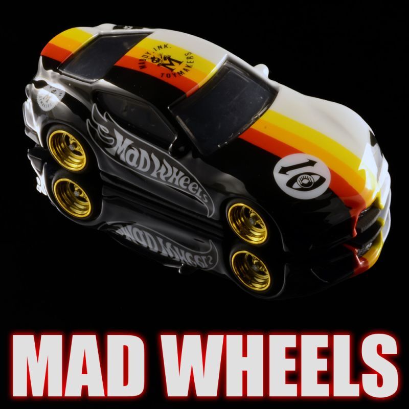 画像: MAD WHEELS (マッドホイール） 【"US TOYOTA WORKS LIKE" TOYOTA GR SUPRA(カスタム完成品）】WHITE-BLACK/RR （送料サービス適用外） 