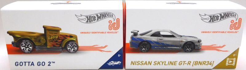 画像: 2022 HOT WHEELS id 【Aアソート 6種セット】 NISSAN SKYLINE GT-R [BNR34]/CUSTOM '67 PONTIAC FIREBIRD/PORSCHE 911 GT3 RS/'19 FORD RANGER RAPTOR/'12 FORD FIESTA/GOTTA GO 2(予約不可）