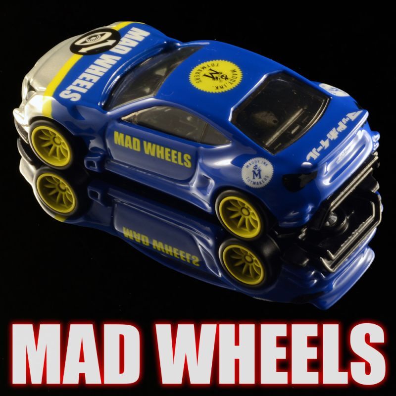 画像: MAD WHEELS (マッドホイール） 【"DUCKHAMS LIKE" PANDEM SUBARU BRZ(カスタム完成品）】BLUE/RR （送料サービス適用外） 