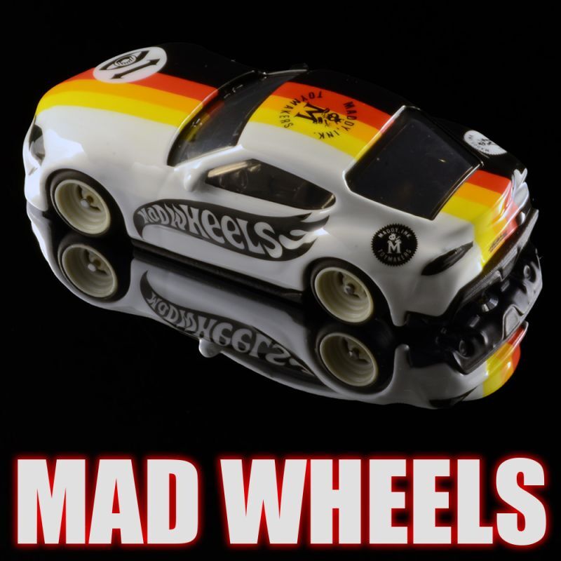 画像: MAD WHEELS (マッドホイール） 【"US TOYOTA WORKS LIKE" TOYOTA GR SUPRA(カスタム完成品）】WHITE-BLACK/RR （送料サービス適用外） 