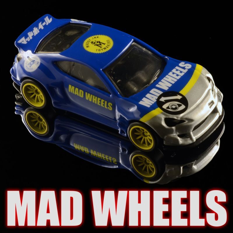 画像: MAD WHEELS (マッドホイール） 【"DUCKHAMS LIKE" PANDEM SUBARU BRZ(カスタム完成品）】BLUE/RR （送料サービス適用外） 