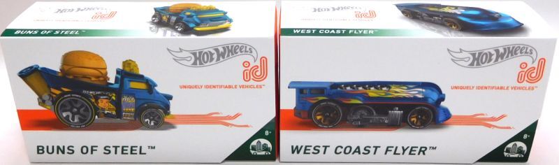 画像: 2022 HOT WHEELS id 【Bアソート 6種セット】TESLA CYBERTRUCK/'56 CHEVY BEL AIR/POWER 24-GT/WEST COAST FLYER/BUNS OF STEEL/X-STEAM (予約不可）