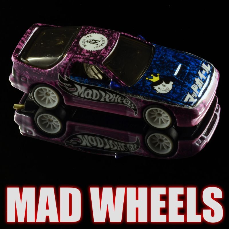 画像: MAD WHEELS (マッドホイール） 【"AMEMIYA LIKE" '89 MAZDA SAVANNA RX-7 FC3S(カスタム完成品）】PURPLE/RR （送料サービス適用外） 