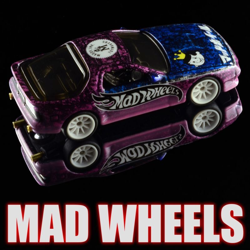 画像: MAD WHEELS (マッドホイール） 【"AMEMIYA LIKE" '89 MAZDA SAVANNA RX-7 FC3S(カスタム完成品）】PURPLE/RR （送料サービス適用外） 