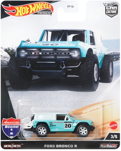 画像: 2022 HW CAR CULTURE "AMERICAN SCENE" 【FORD BRONCO R】MINT/RR